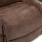 James Power Reclining Loveseat w/ Headrest & Console