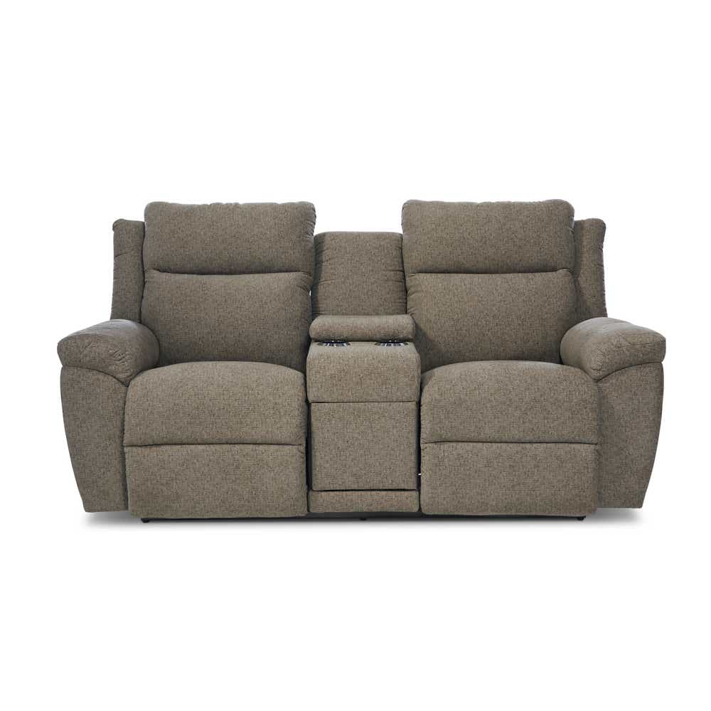 Joel Power Reclining Loveseat w/ Headrest & Console