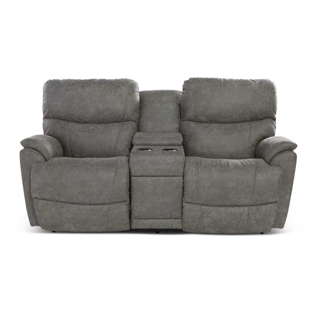 Trouper Reclining Loveseat w/ Console