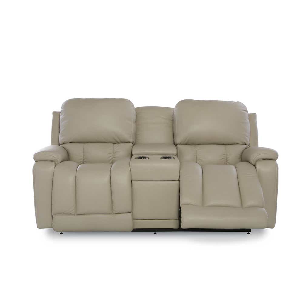 Greyson Power Reclining Loveseat w/ Headrest & Console