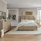 King California Panel Bed, Dresser & Mirror, Night Stand