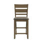 Slat Back Uph Counter Chair (RTA)