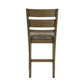 Slat Back Uph Counter Chair (RTA)