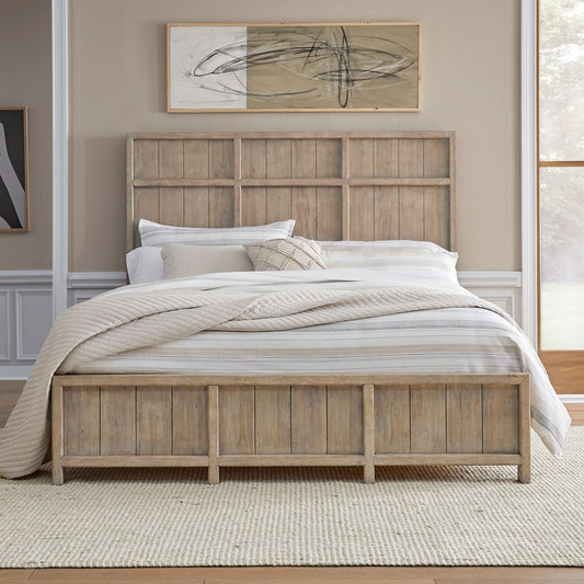 King California Panel Bed