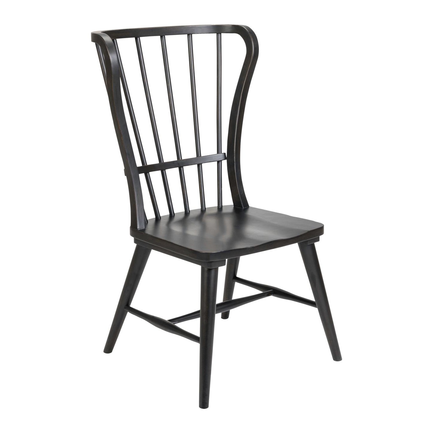 Windsor Back Side Chair - Black (RTA)