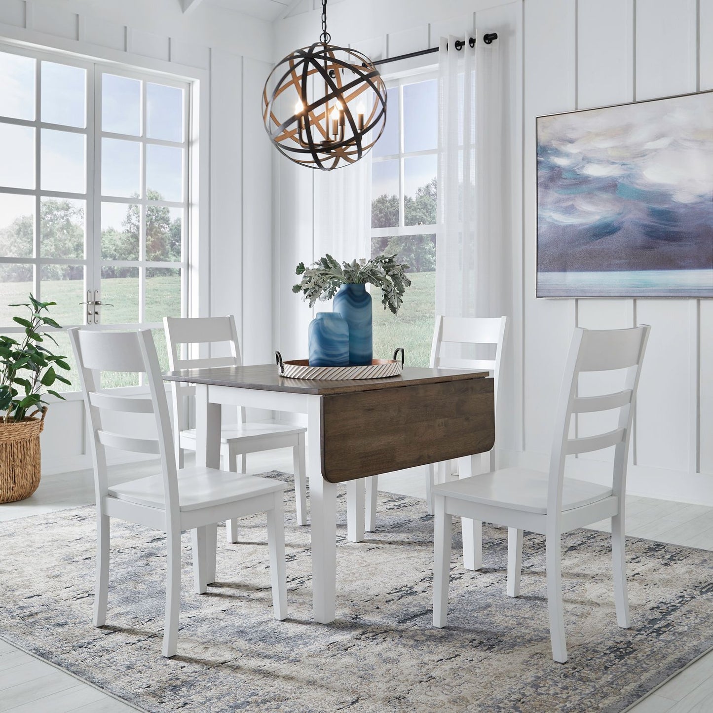 5 Piece Drop Leaf Set