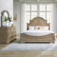 Queen Panel Bed, Dresser & Mirror