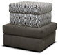 7F07M Hermosa Medium Ottoman