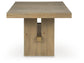 Lasinger RECT Dining Room EXT Table