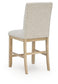 Lasinger Upholstered Barstool (2/CN)