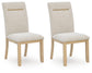 Lasinger Dining UPH Side Chair (2/CN)