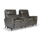 Higbee Power Loveseat w/ Power Headrest