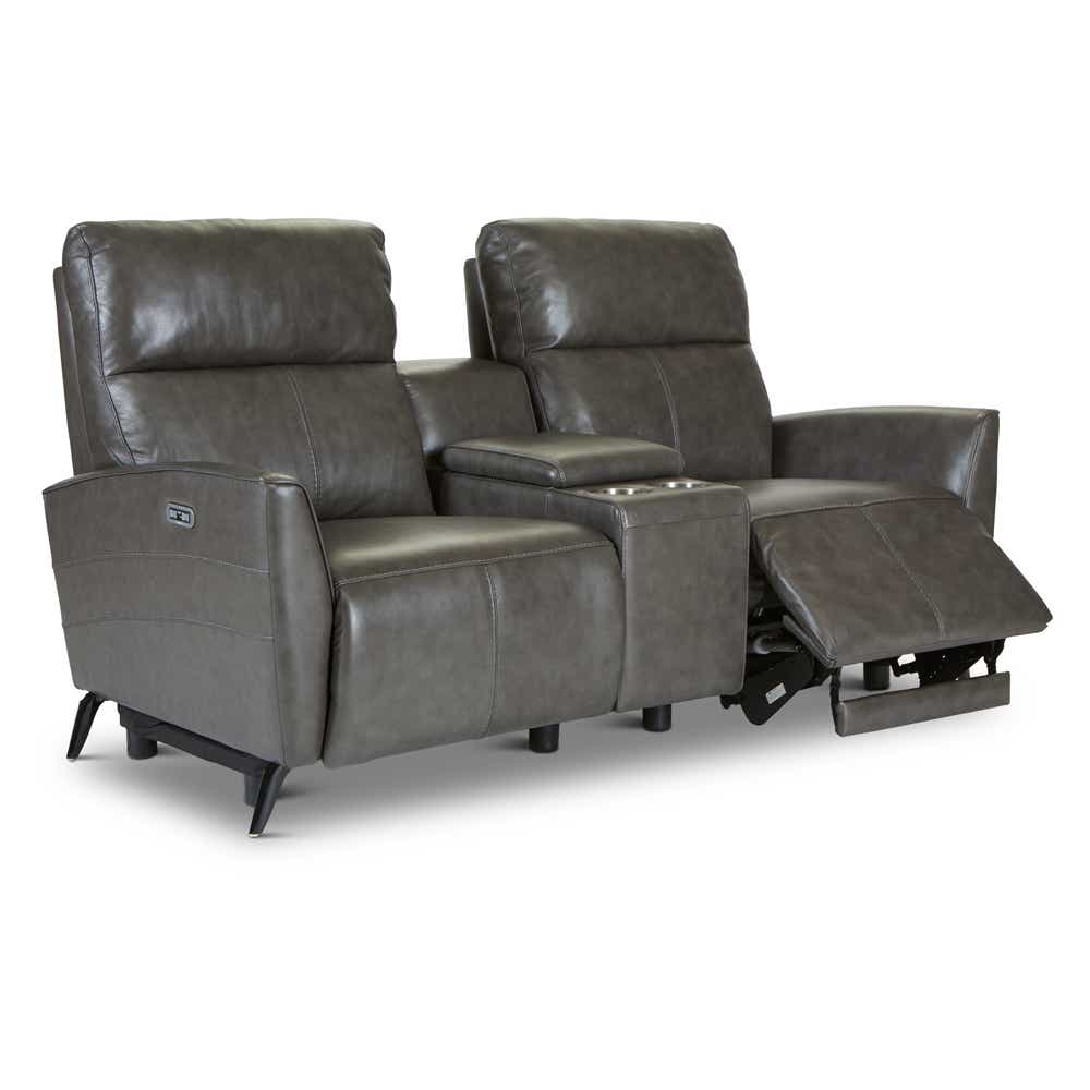 Higbee Power Loveseat w/ Power Headrest