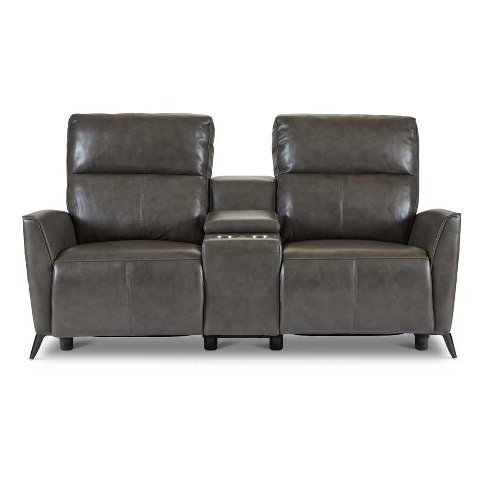 Higbee Power Loveseat w/ Power Headrest