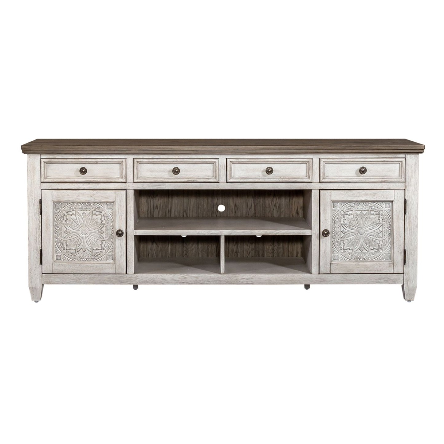 76 Inch Tile TV Console