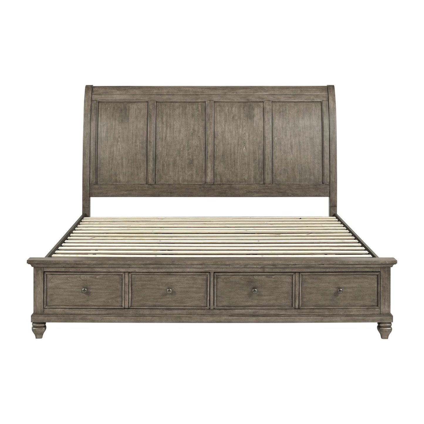 King Storage Bed