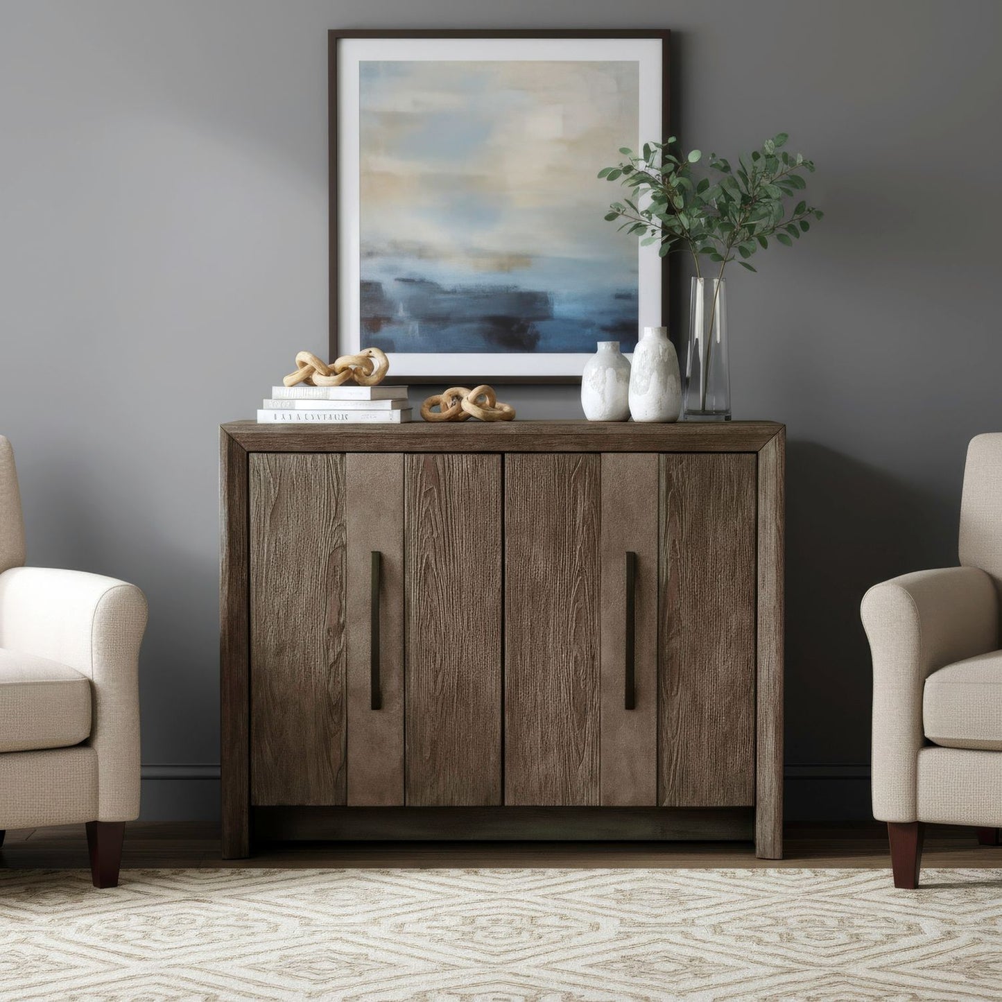 2 Door Accent Cabinet