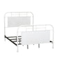 Full Metal Bed - Antique White