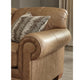 MONROE LEATHER SOFA 1435LR
