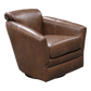 LYRA LEATHER SWIVEL GLIDER 1L071AL