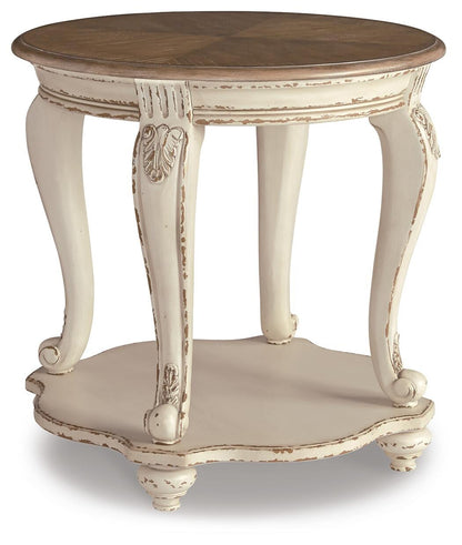 Realyn Round End Table