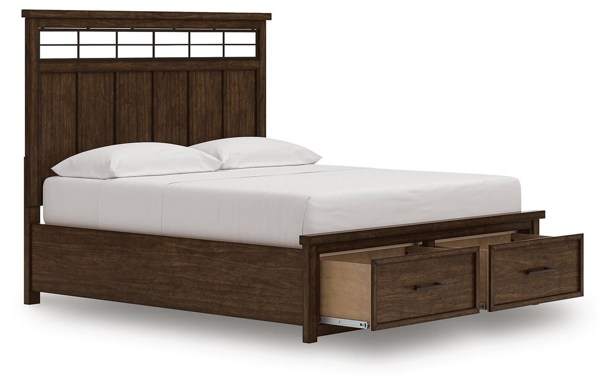 Taffenbrook California King Panel Storage Bed