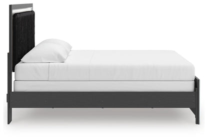 Zuraleus King Upholstered Panel Bed