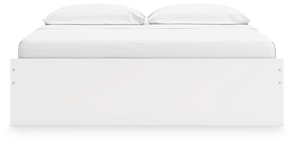 Onita King Platform Bed with 1 Side Storage