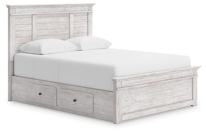 Makidern Queen Panel Storage Bed