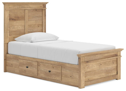 Makidern Twin Panel Storage Bed