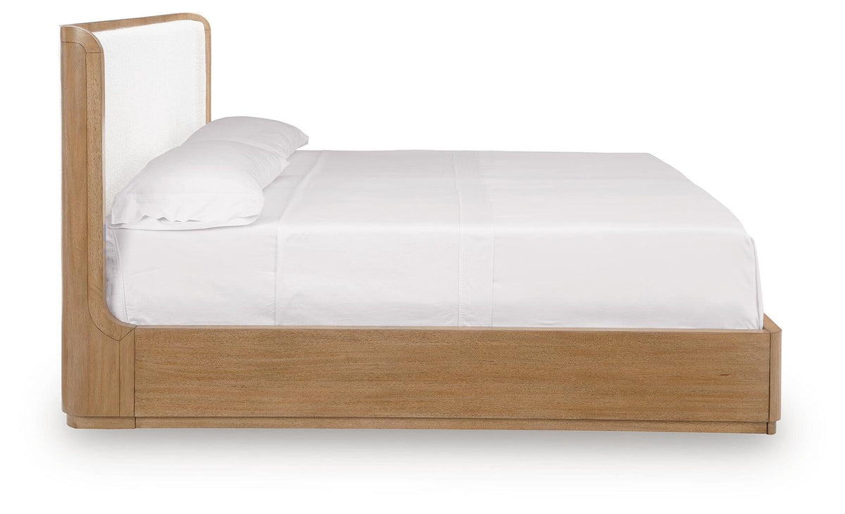 Pamaria California King Upholstered Panel Bed