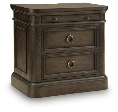 Wickenger Two Drawer Night Stand