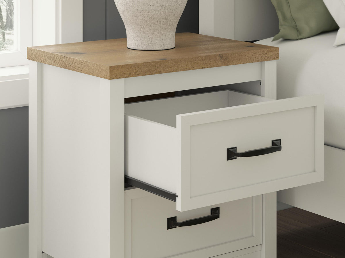 Kerisden Two Drawer Night Stand