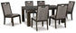 Hyndell Dining Table and 6 Chairs