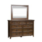 Saddlebrook - King Panel Bed, Dresser & Mirror, Chest, Night Stand