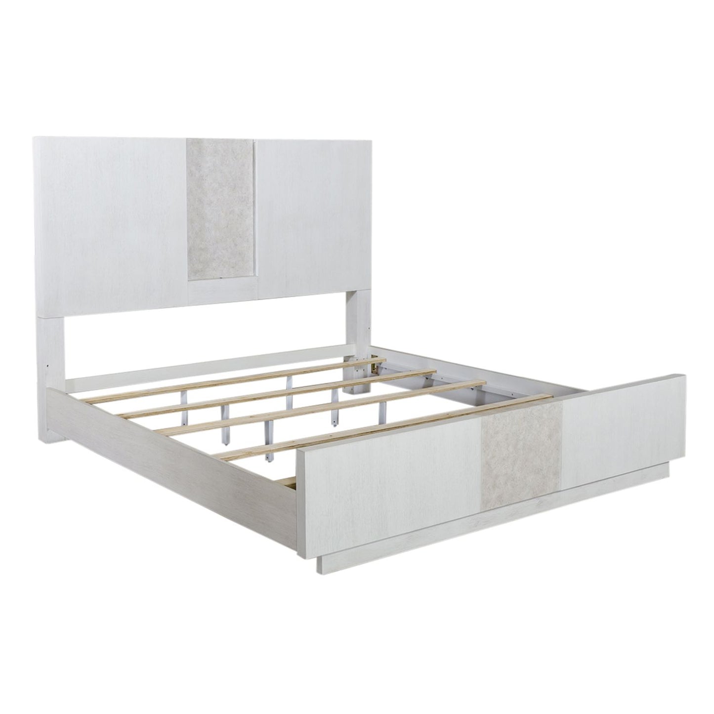 Mirage - King California Panel Bed, Dresser & Mirror, Night Stand