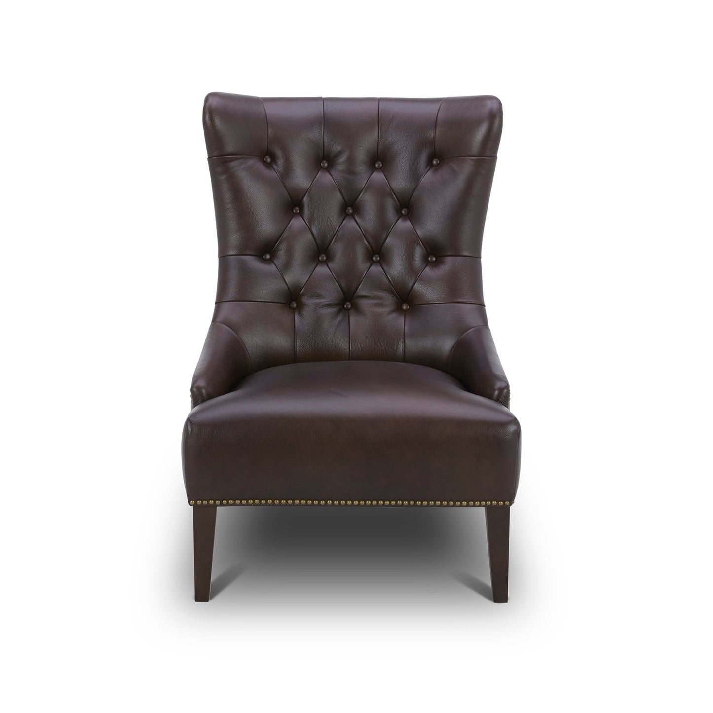 Garrison - Leather Accent Chair - Brown
